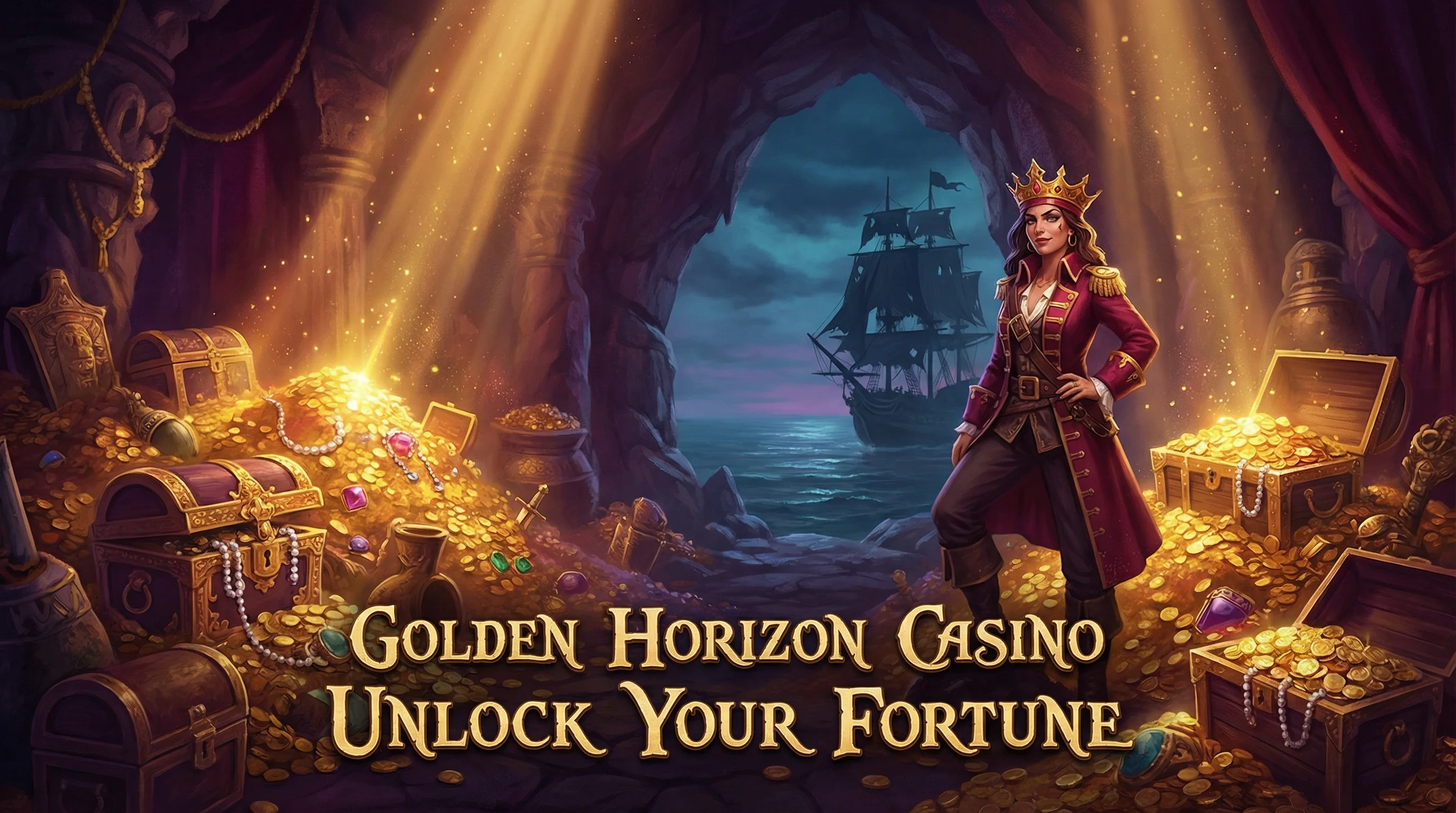 赏金女王电子游戏精彩横幅